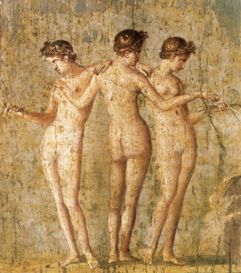 Three Graces,from Pompeii